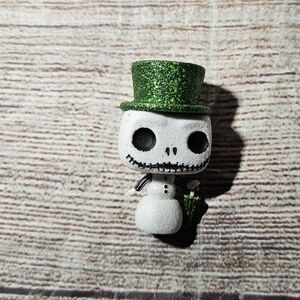 Disney Nightmare Before Christmas snowman Glitter jack mini funko pop